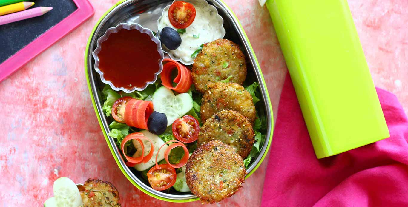 Mixed Vegetable and corn Patty 